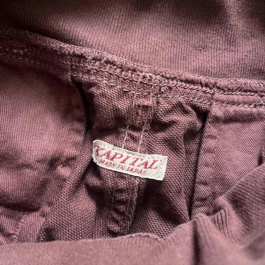 未使用　Kapital サルエルヌーベルパンツ　エンジ　サイズ１