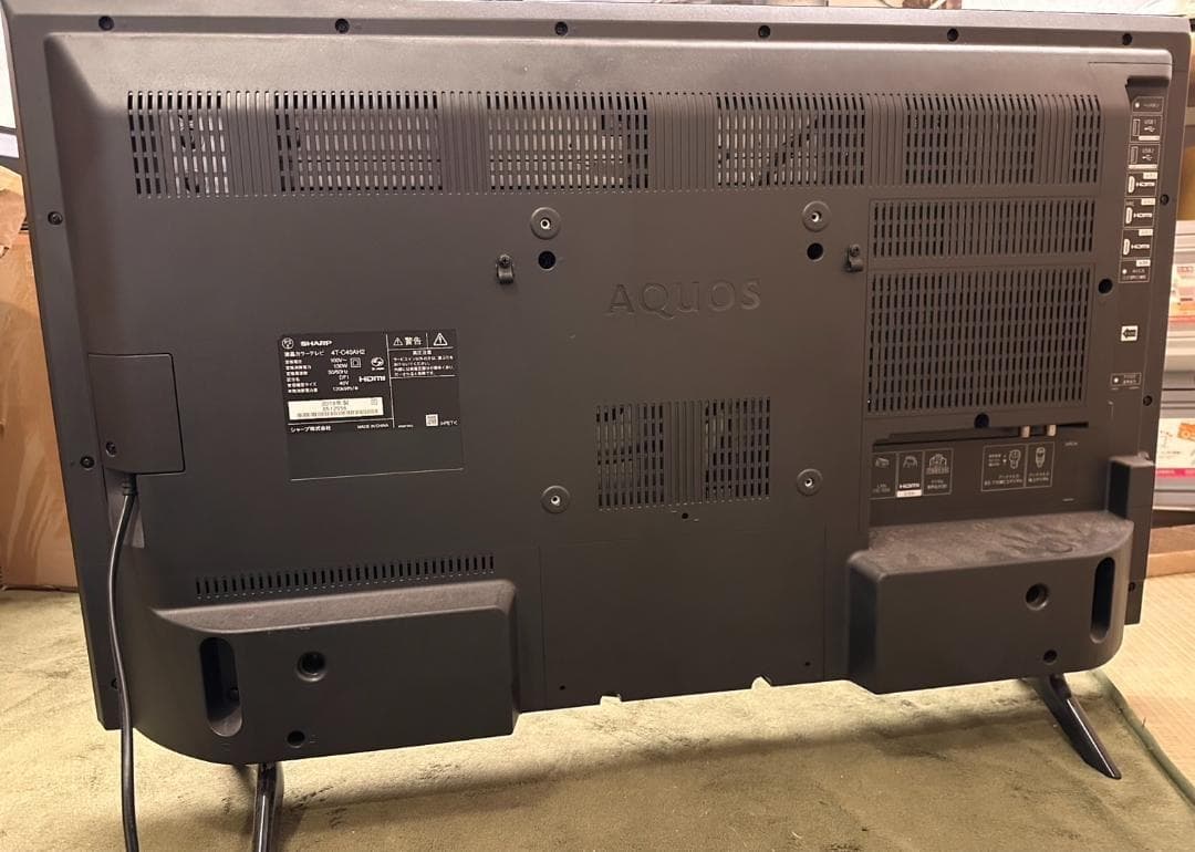 SHARP 40型 4K テレビ 4T-C40AH2 19年製綺麗！ シャープ