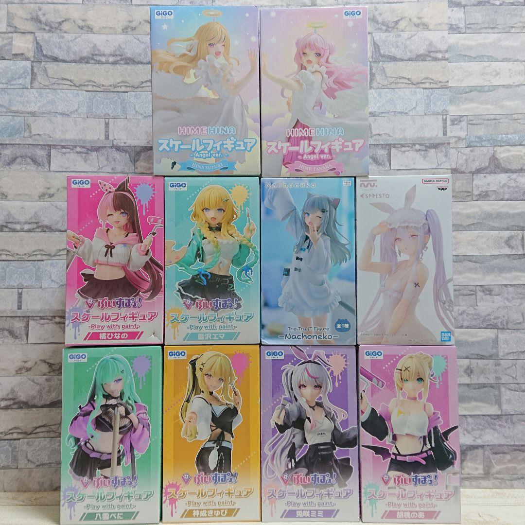 美少女フィギュアまとめ売り　ヒメヒナ　橘ひなの　藍沢エマ　八雲べに　なちょ猫