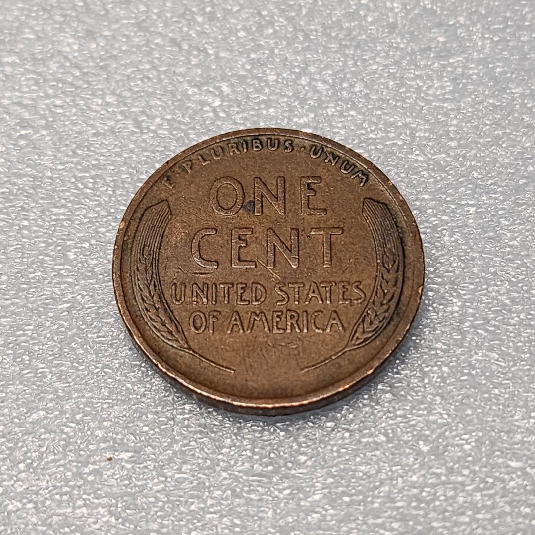 5796. 貴重 1909年 アメリカ リンカーン 麦 1セント 海外硬貨