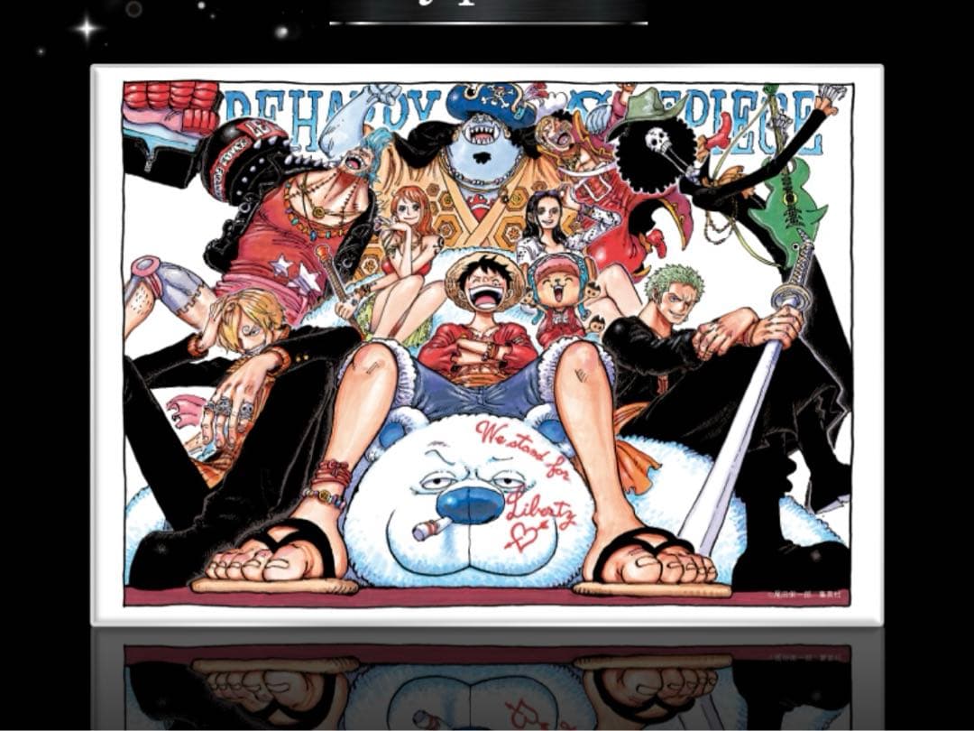 ONE PIECE メタルアートボード　セット　6種