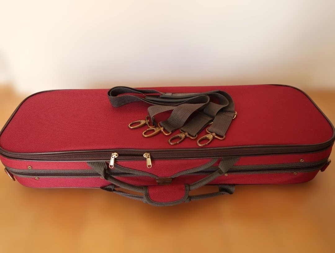 ヴァイオリン 3/4サイズ ドイツ \" Edmund Pauls\" 弓、ケース付