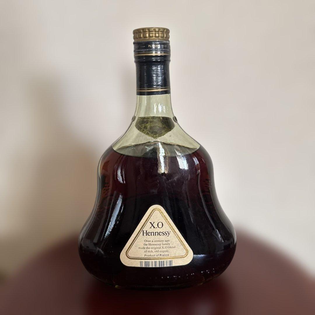 Hennessy XO コニャック　金キャップ グリーンボトル　古酒