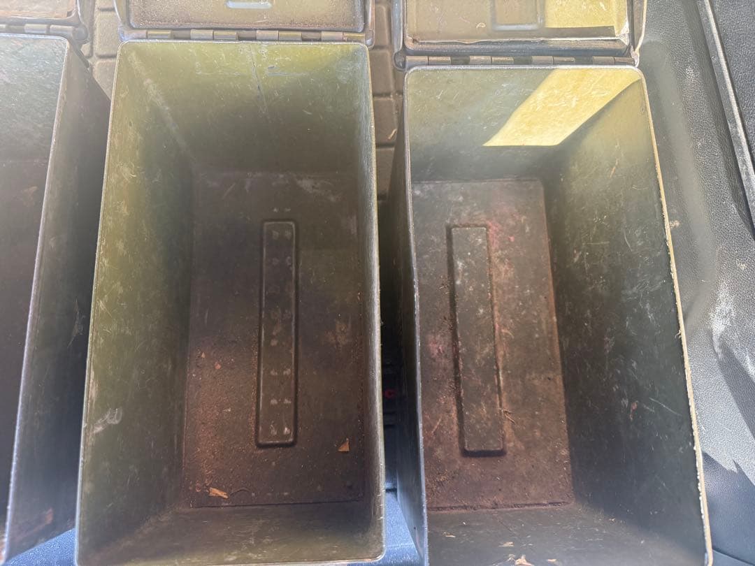 アンモボックス アーモボックス 弾薬入れ ミリタリー アンティーク 4個セット