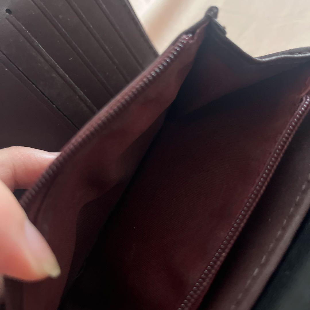 CHANEL ブラック キルティング折り財布