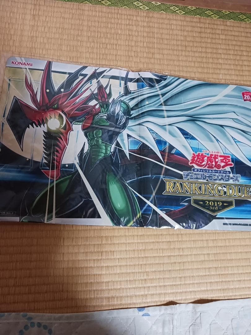 遊戯王　ランキングデュエル　プレイマット　Ｅ-HEROフレイムウィングマン