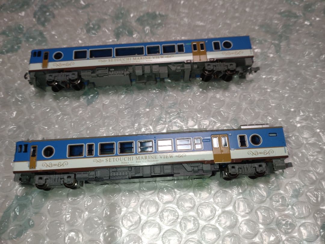 K*u様 キハ47　瀬戸内マリンビュー改良品 2両セット　A6078　マイクロエ