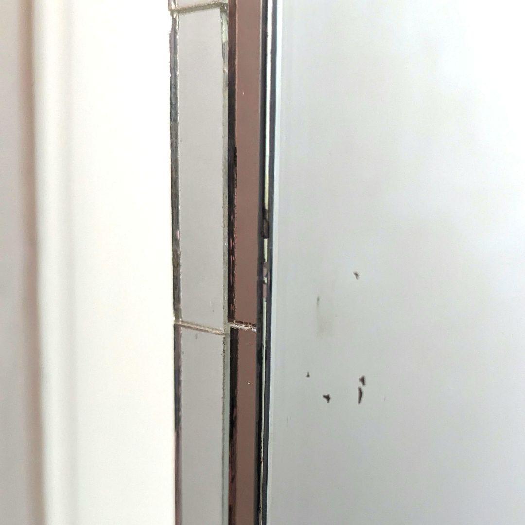 【昭和レトロ】【希少】鏡 陳列棚 ミラー ショーウィンドウ