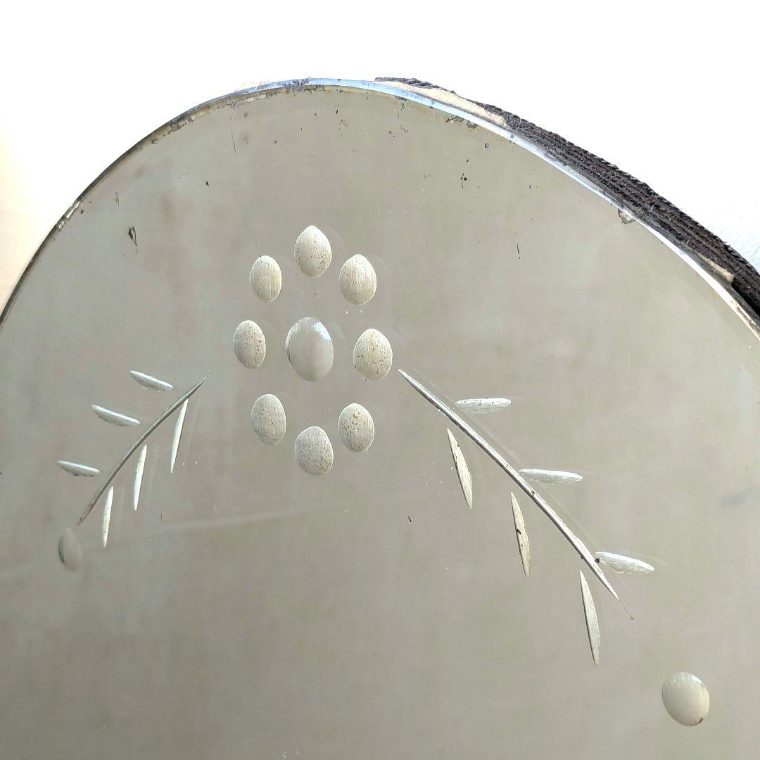 【昭和レトロ】【希少】鏡 陳列棚 ミラー ショーウィンドウ