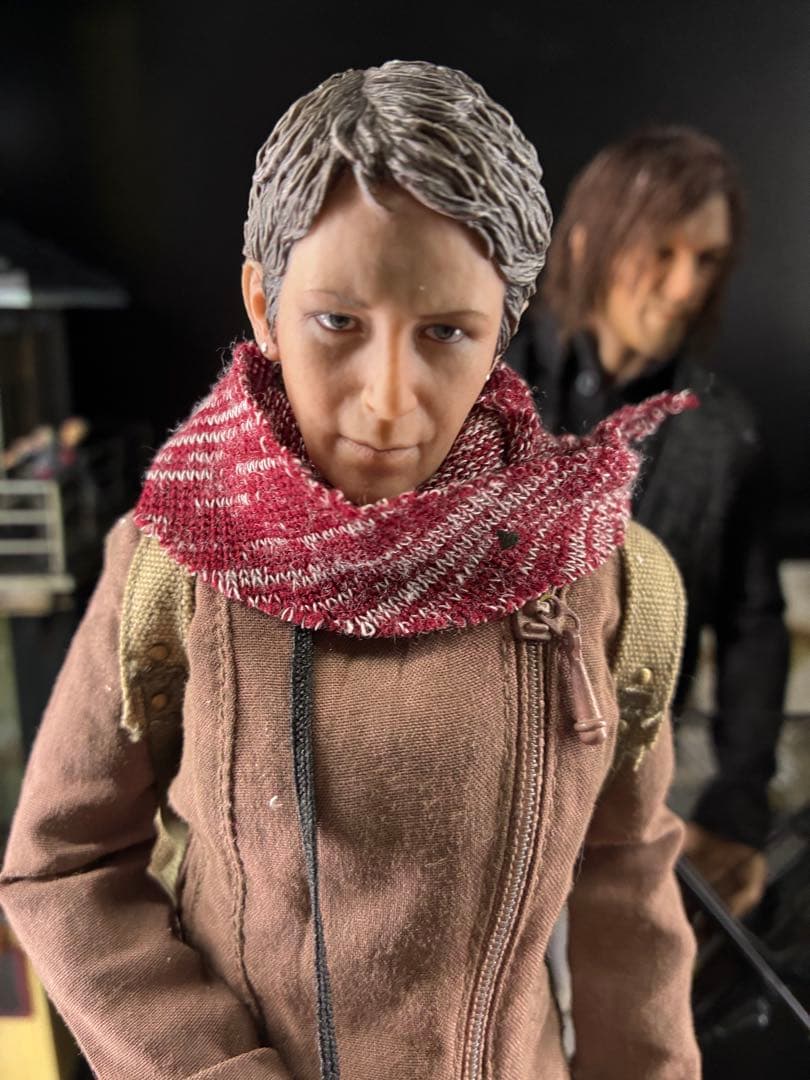 ウォーキングデッド　ダリル　キャロル　2体セット　　1/6カスタムフィギュア