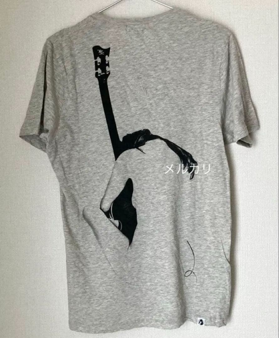 ぽ*ん様 ヒステリックグラマー　 ギターガールTシャツ　タグ付　杢グレー　希少