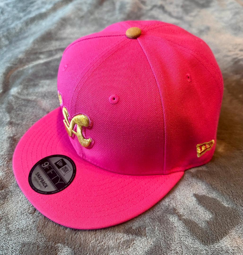 浜崎あゆみ NEW ERA 9FIFTY キャップ〈ピンク〉 27周年記念 TA