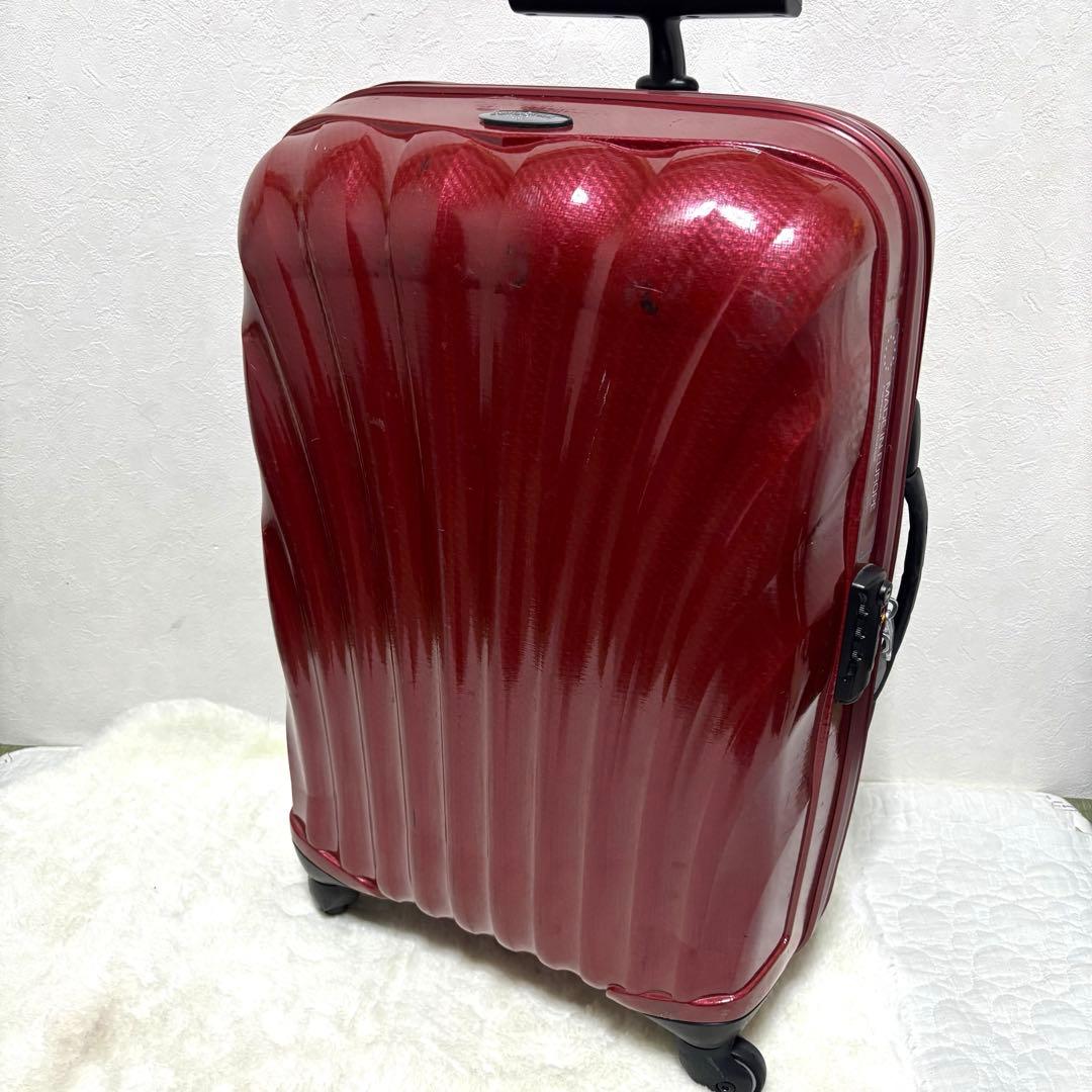 【超軽量】サムソナイト コスモライト キャリー ハードケース　バンド付き