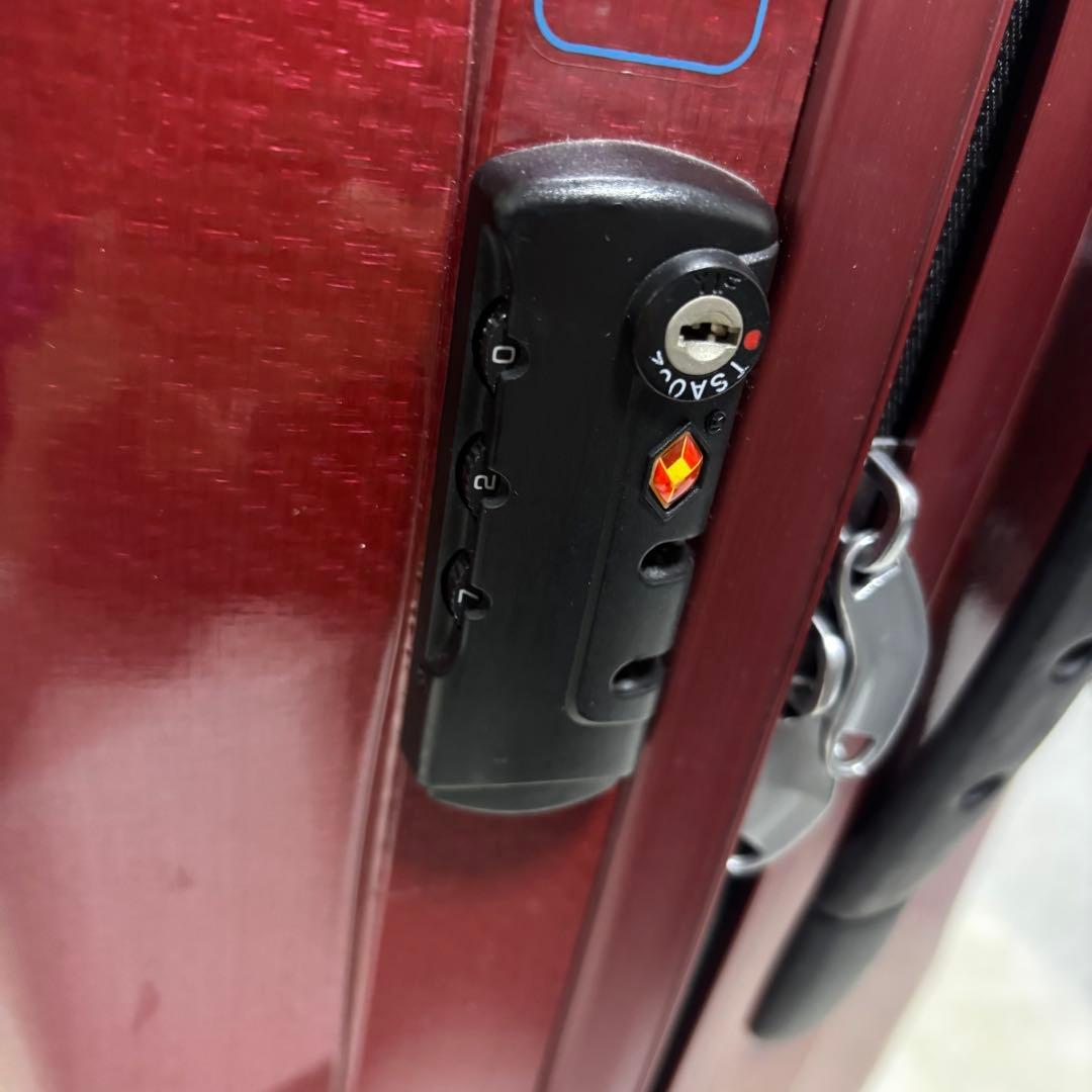 【超軽量】サムソナイト コスモライト キャリー ハードケース　バンド付き