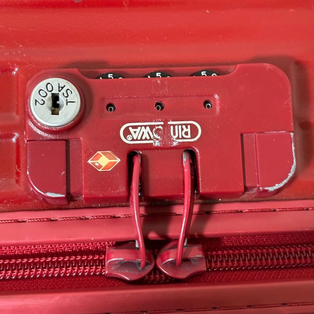 RIMOWA リモワ　サルサ　レッド　赤　35L TSA 3R13