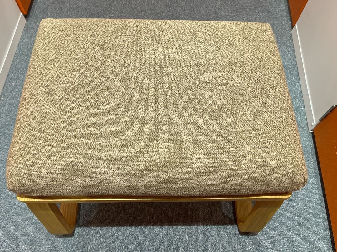 無印良品 リビングでもダイニングでもつかえるベンチ・２・オーク材　オットマン