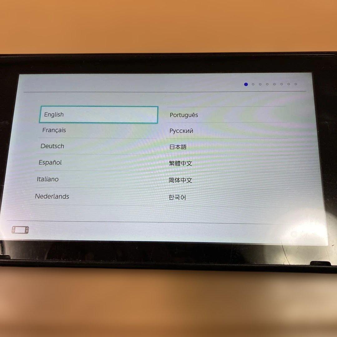 Nintendo Switch ブルー/レッド ジョイコン変更済み　本体　訳あり