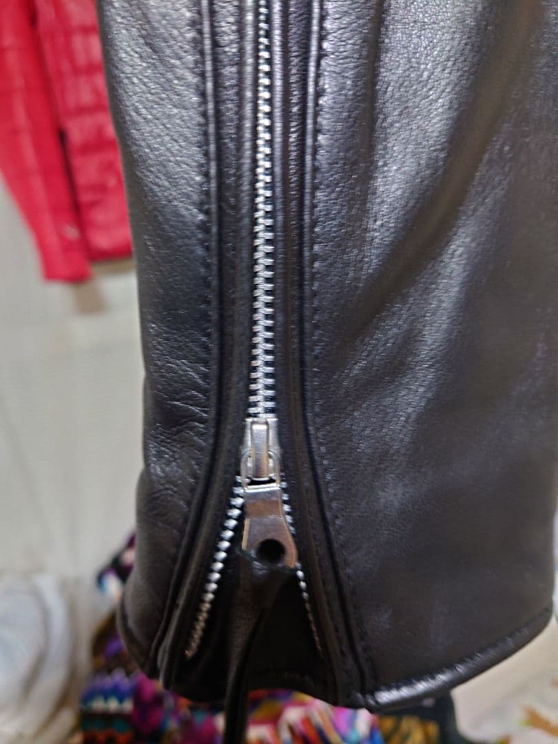 新品未使用　ナノ・ユニバース　シープレザーライダースジャケット