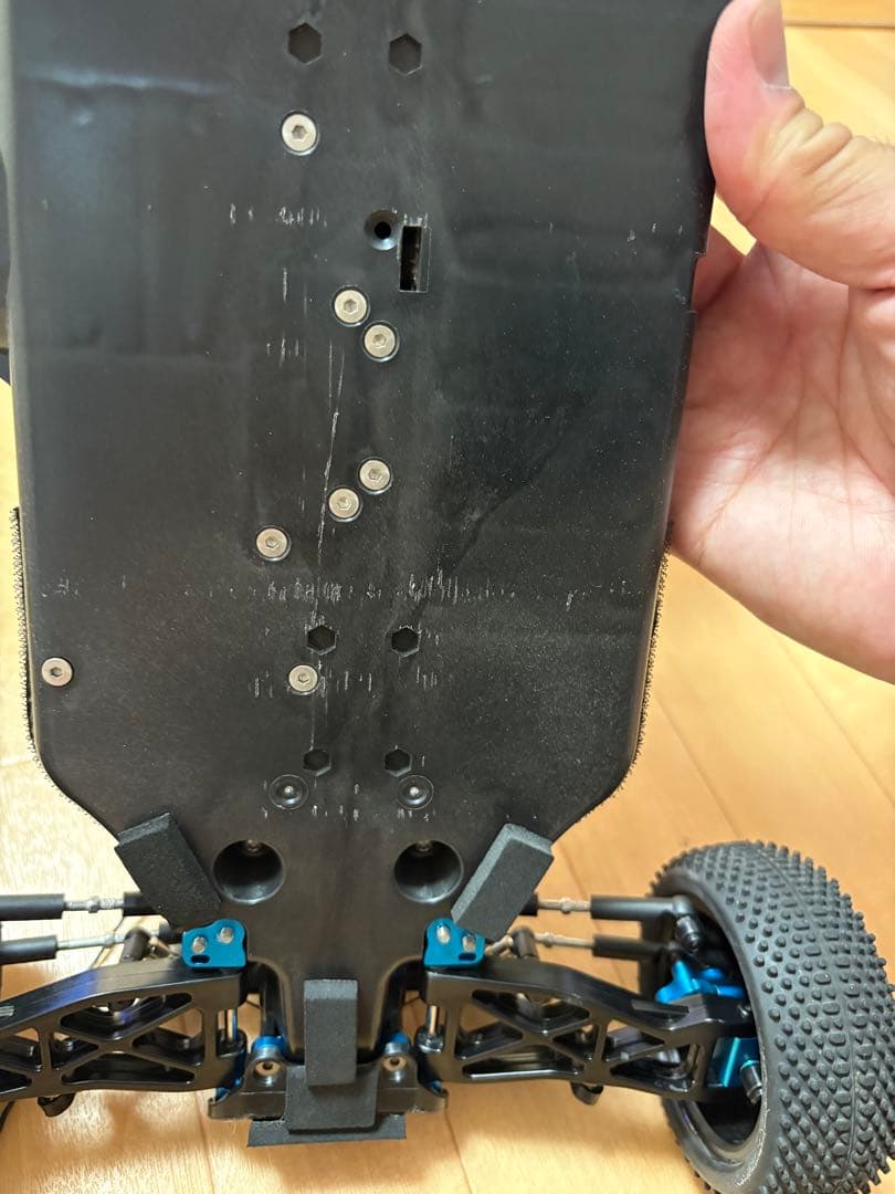 タミヤ4WDバギーDB01ドゥルガとフタバ3PMプロポ（説明書付き）のセット