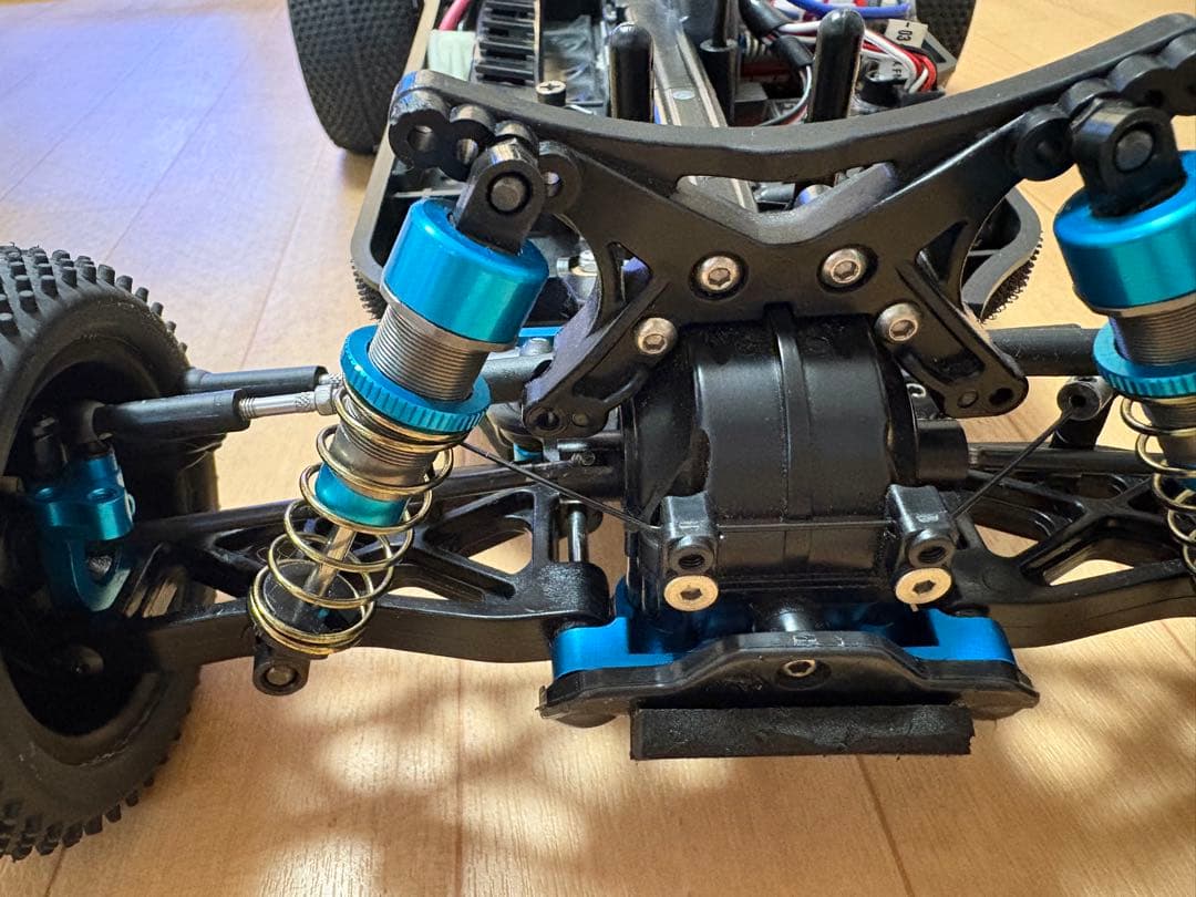 タミヤ4WDバギーDB01ドゥルガとフタバ3PMプロポ（説明書付き）のセット