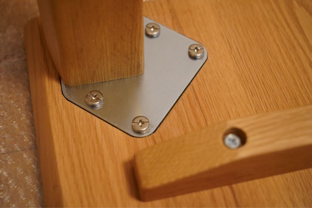 p*i様 浜本工芸　無垢オーク　ダイニングテーブル　幅135奥行80高69（定価