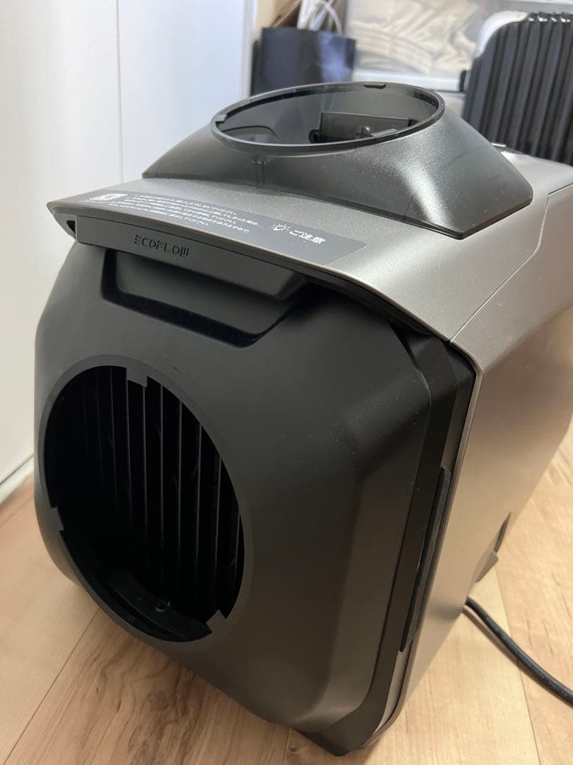 【エコフローDELTA 2ポータブル電源】【ウェーブ2ポータブルエアコン】SET