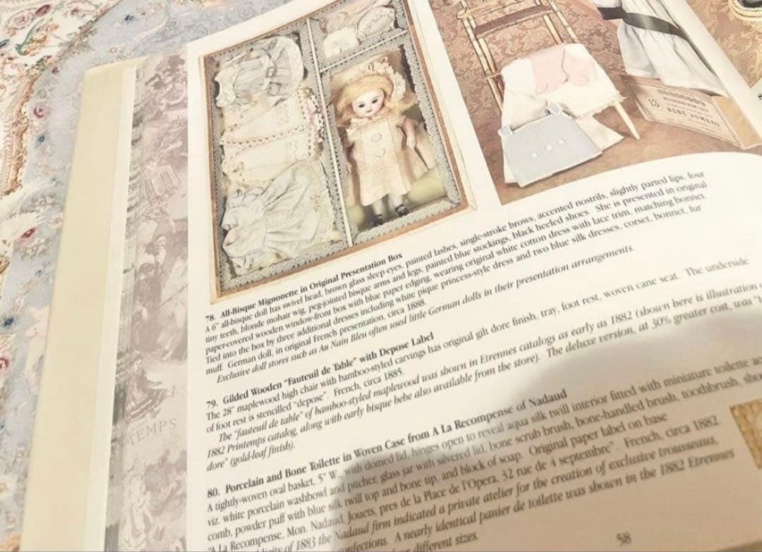 France♡洋書　19世紀の人形とおもちゃの古書