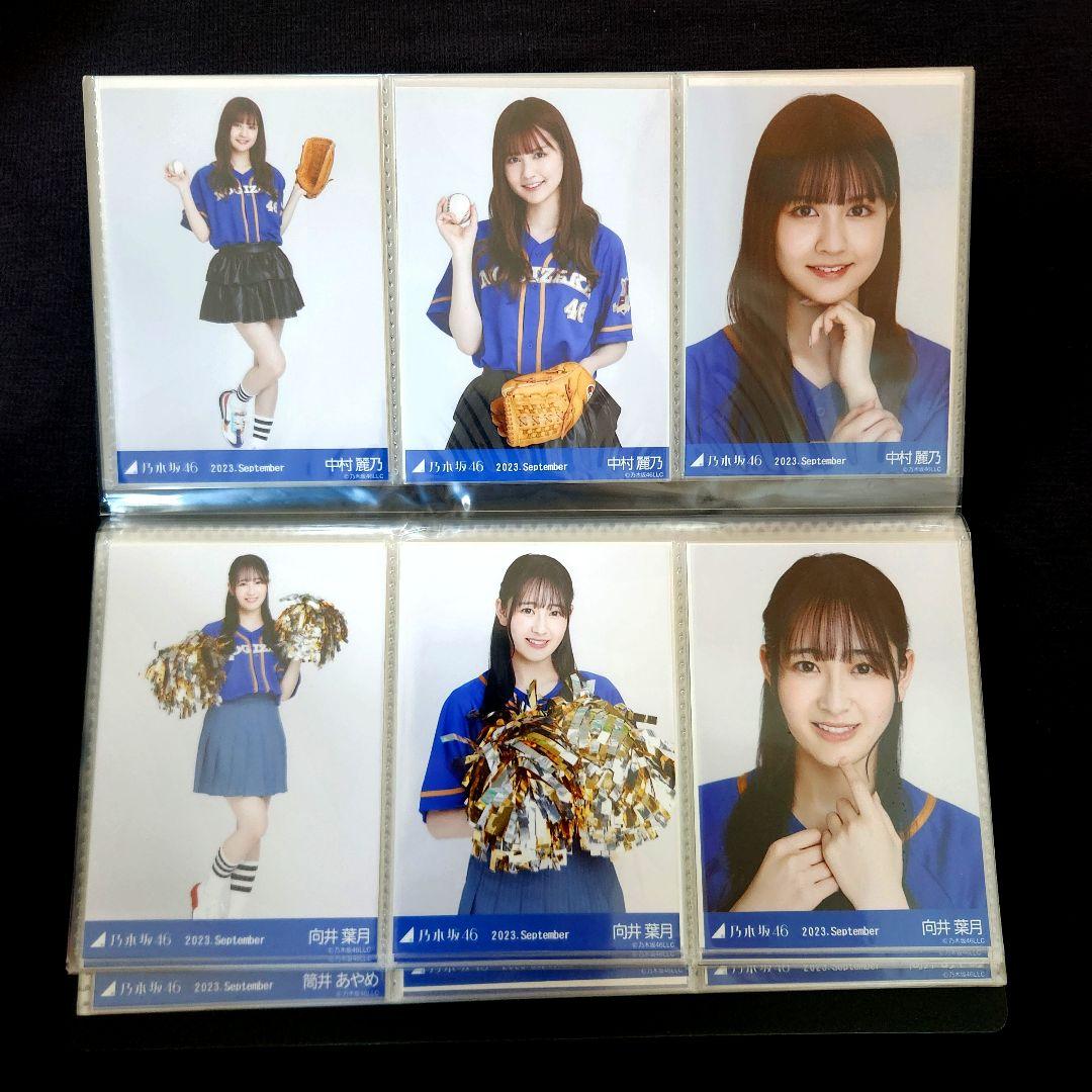 乃木坂46 生写真 2023年9月 ベースボールシャツ 33フルコンプ