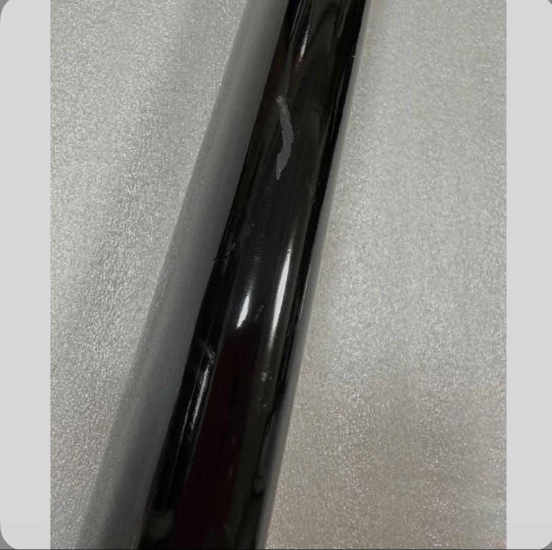 薄刃　居合練習用刀 黑鞘　鞘付き長さ104cm 鞘抜き重さ約928g