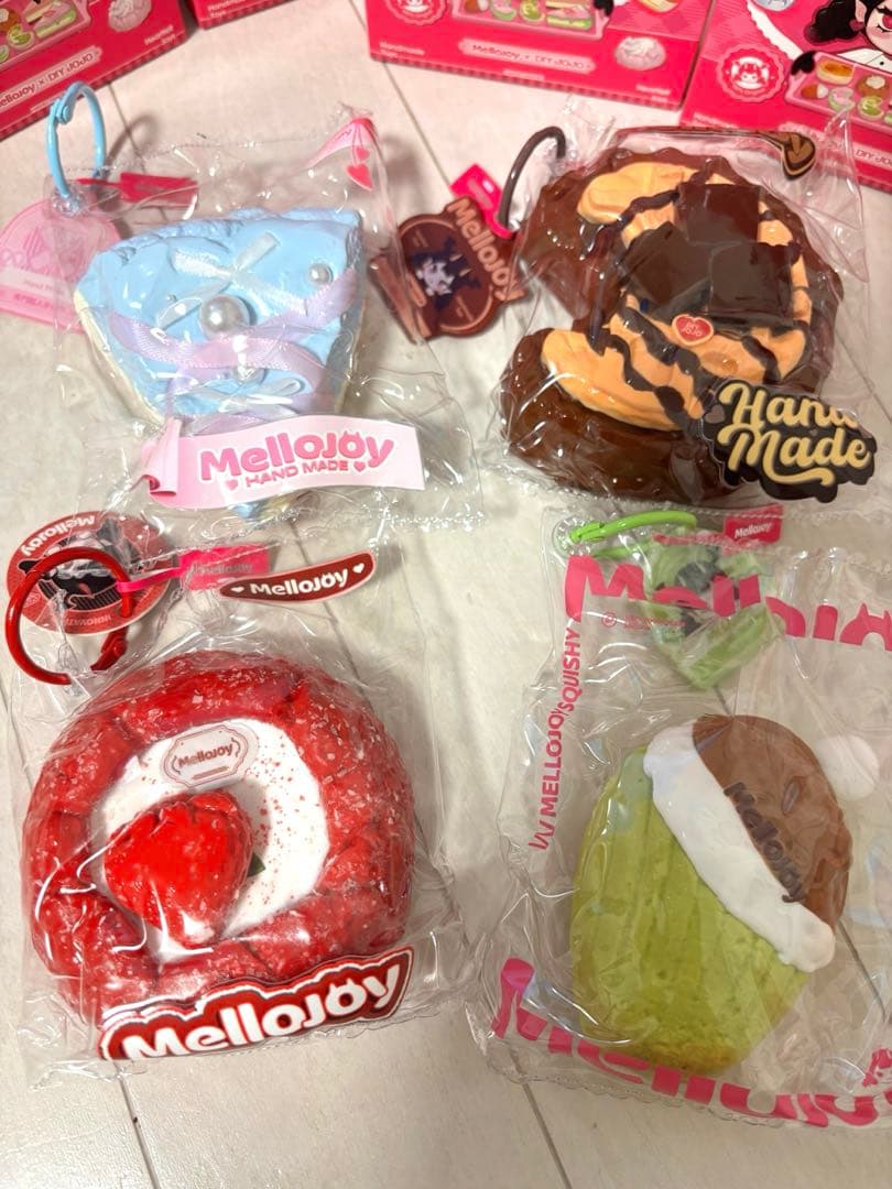 Mellojoy ファンタジーベーカリースクイーズ4点セット