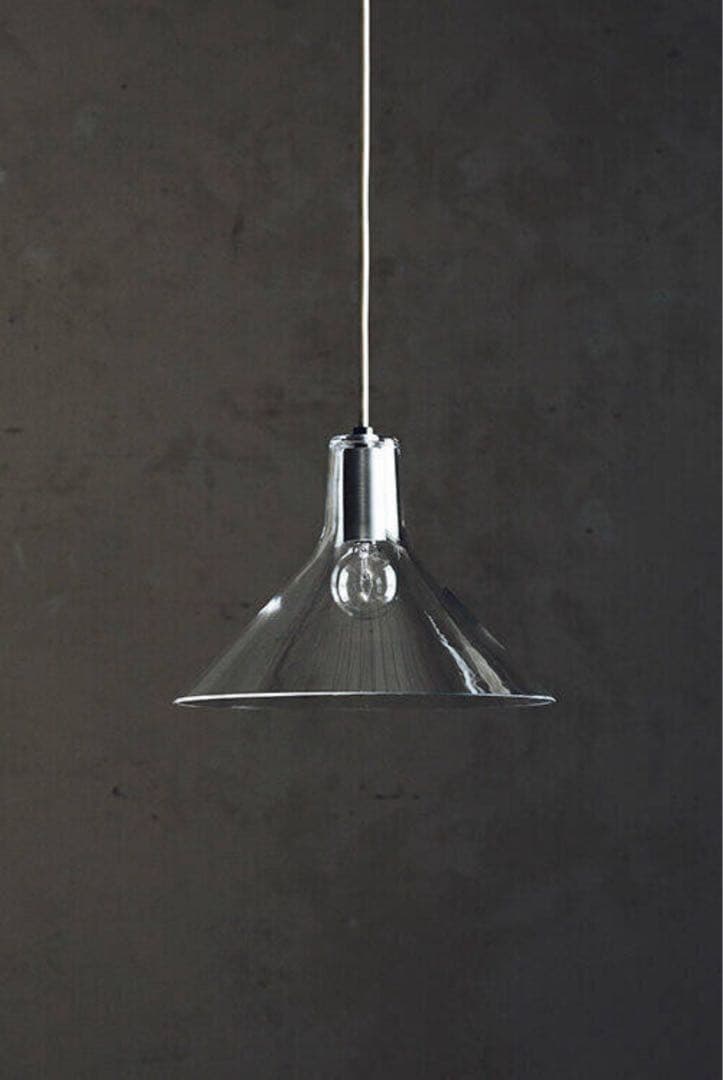 flame ガラス製ペンダントライト 100V 60W