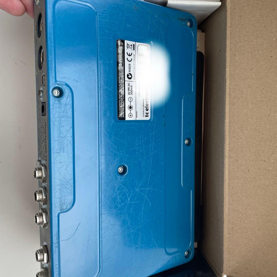 ギター Tc electronic flashback x4 delay looper