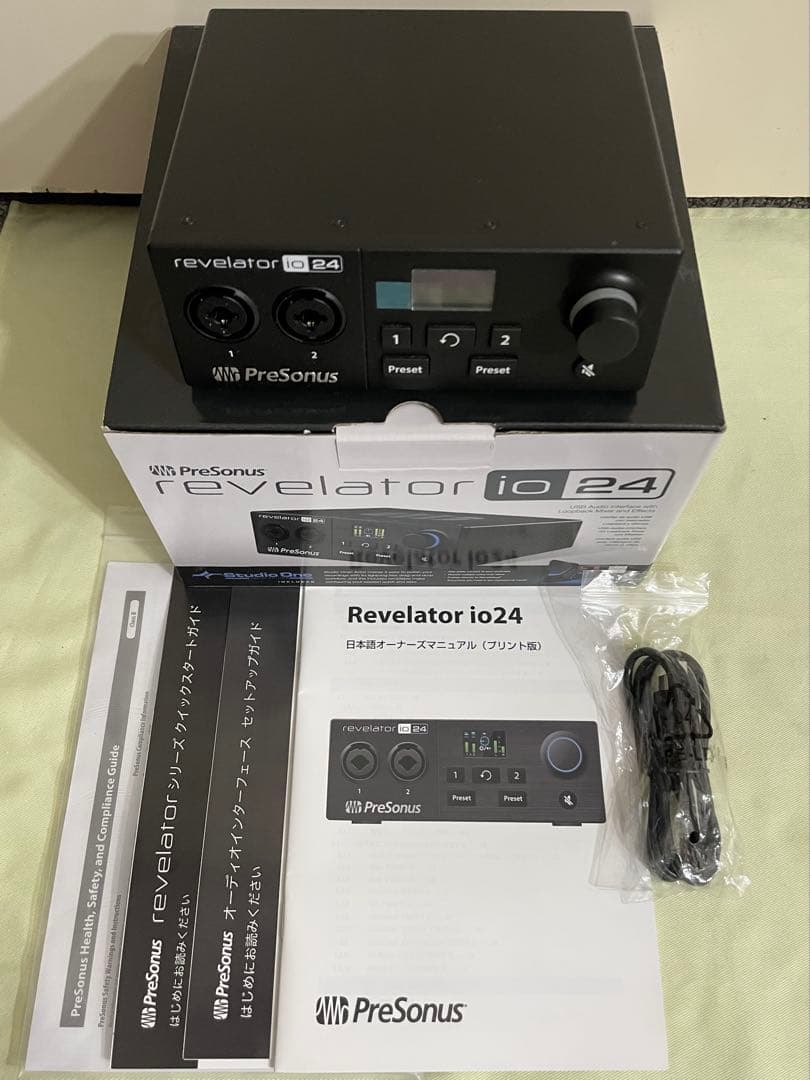 【廃盤】PreSonus revelator io 24 USBオーディオ 配信