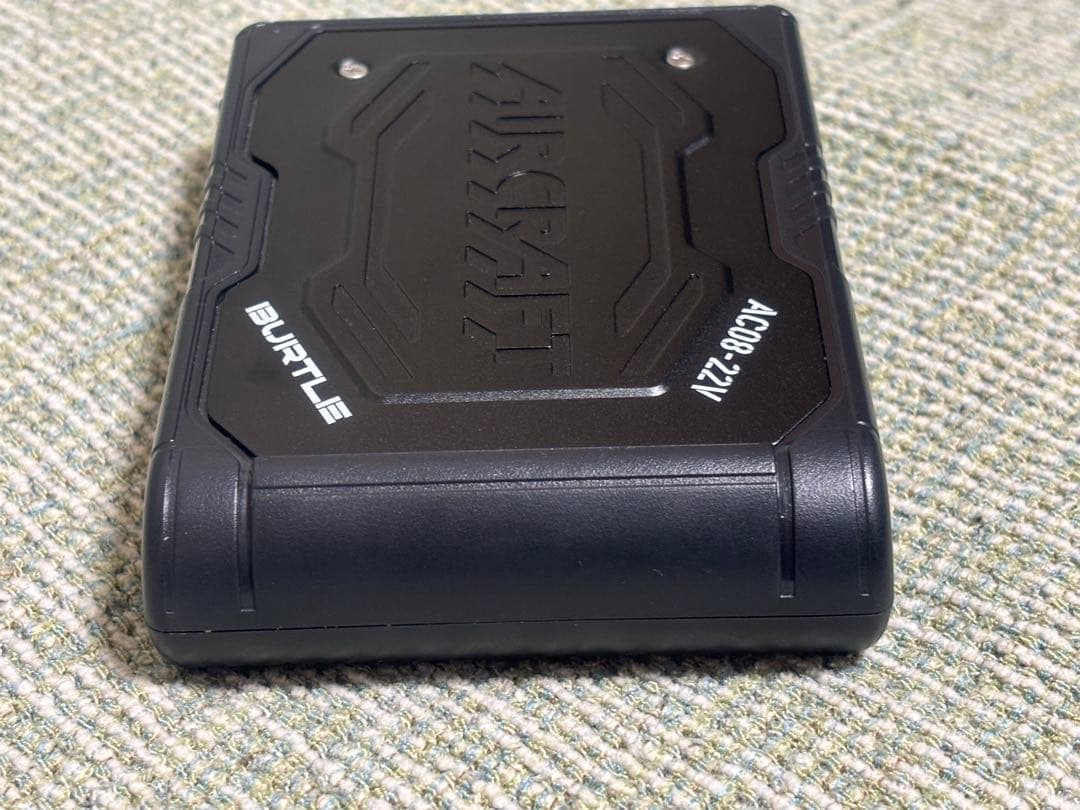 バートル AC08 22V 充電器付き 24年モデル マッドブラック