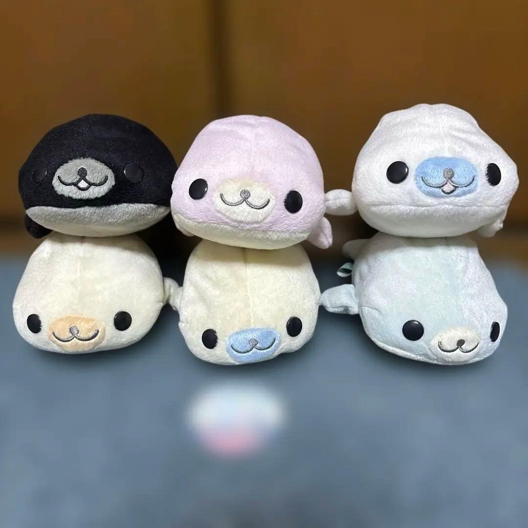 まめゴマ キラキラぬいぐるみ 全6種セット サンエックス san-x