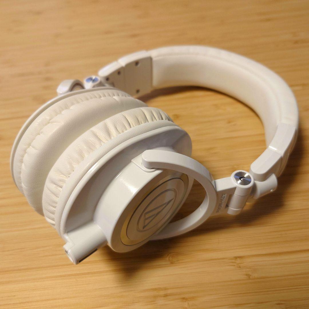 audio-technica モニターヘッドホン ATH-M50x ホワイト