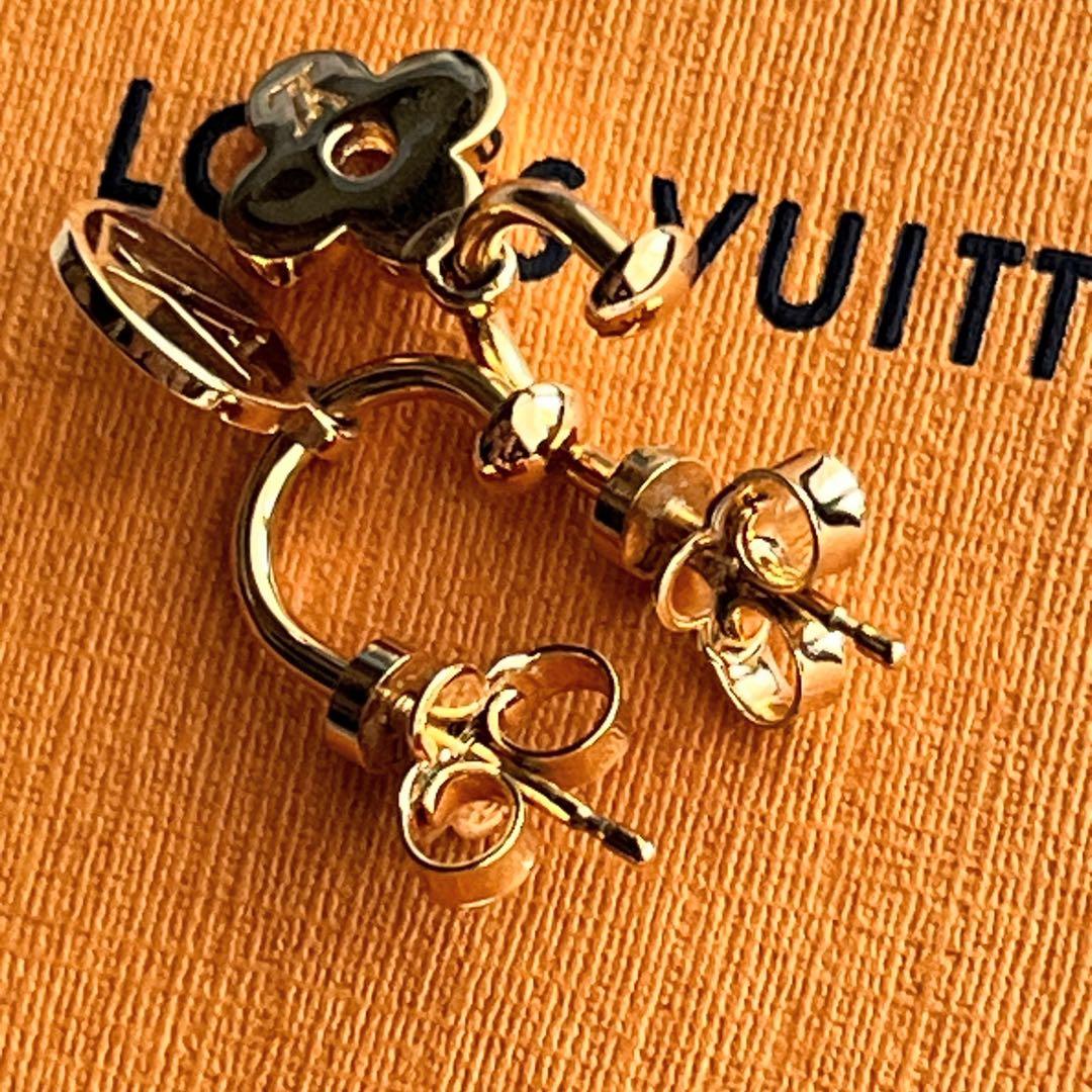 美品✨ルイヴィトン ブックルドレイユ ブルーミング ピアス M64859