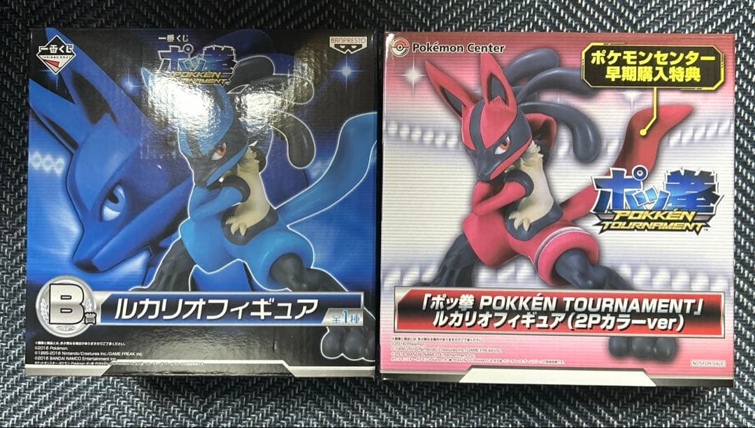 ポッ拳 ルカリオフィギュア 2色セット