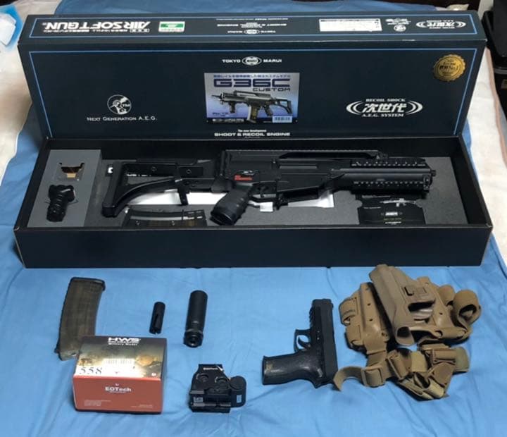 【値下げ】サバゲー　R6S ash装備