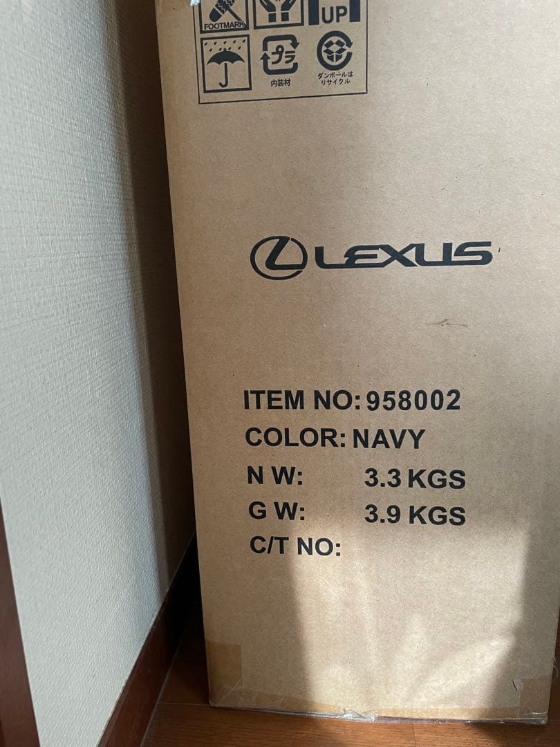 LEXUS キャリーケース　ネイビー