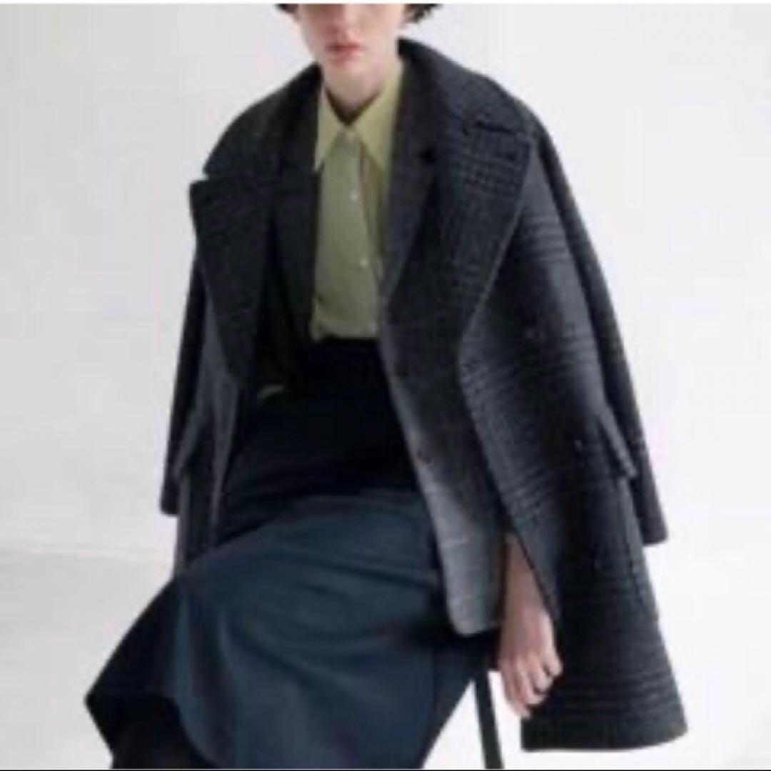 マーガレットハウエル　グレンチェック　コート