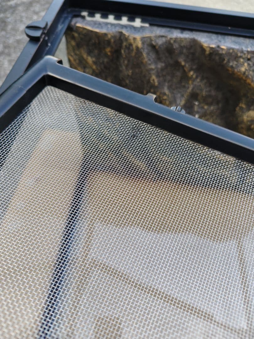 GEX グラステラリウム4530 汚れあり　ピタリ適温プラス3号　バックボード付