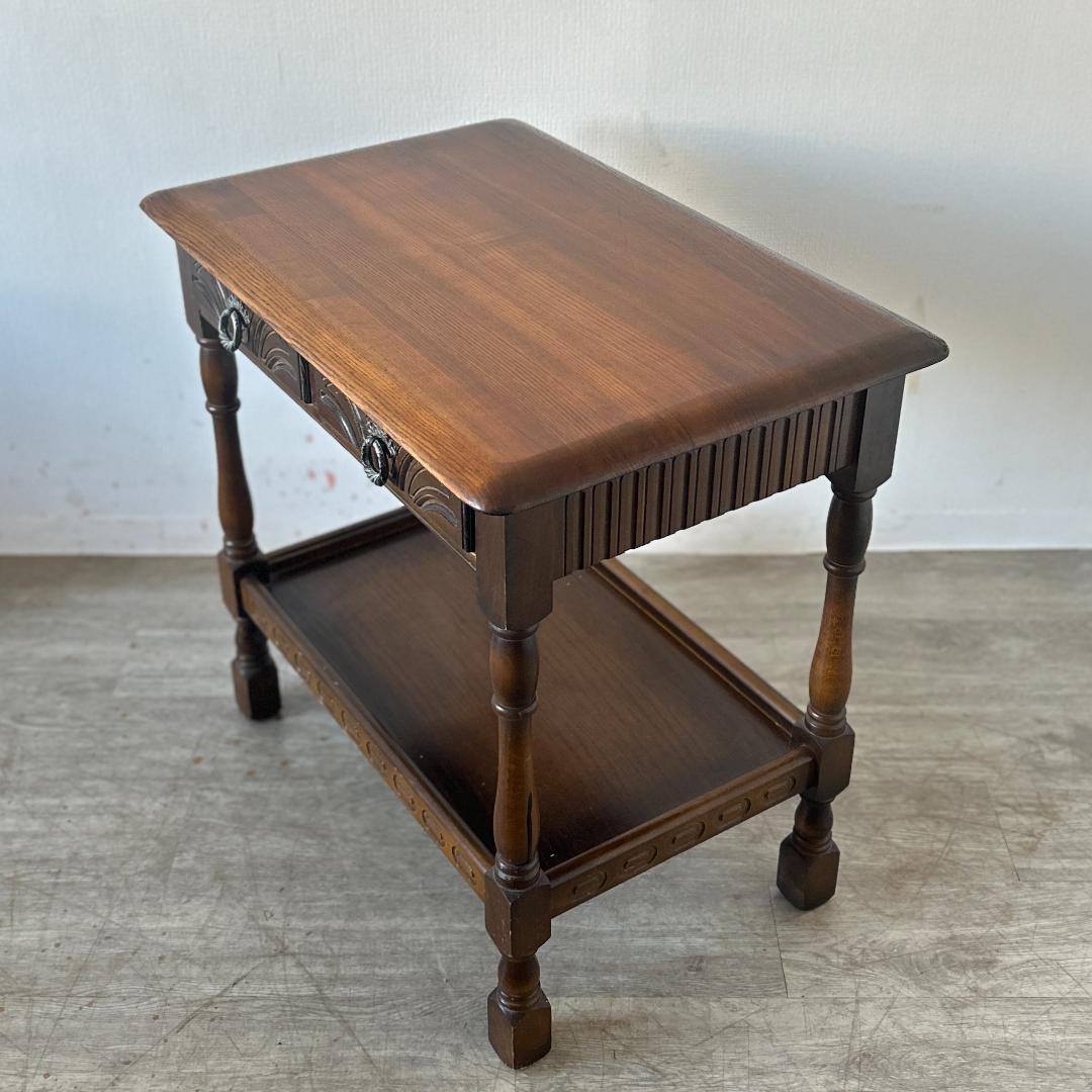 【最終値下げ】アンティーク 家具 サイドテーブル 英国 1950年頃 225A