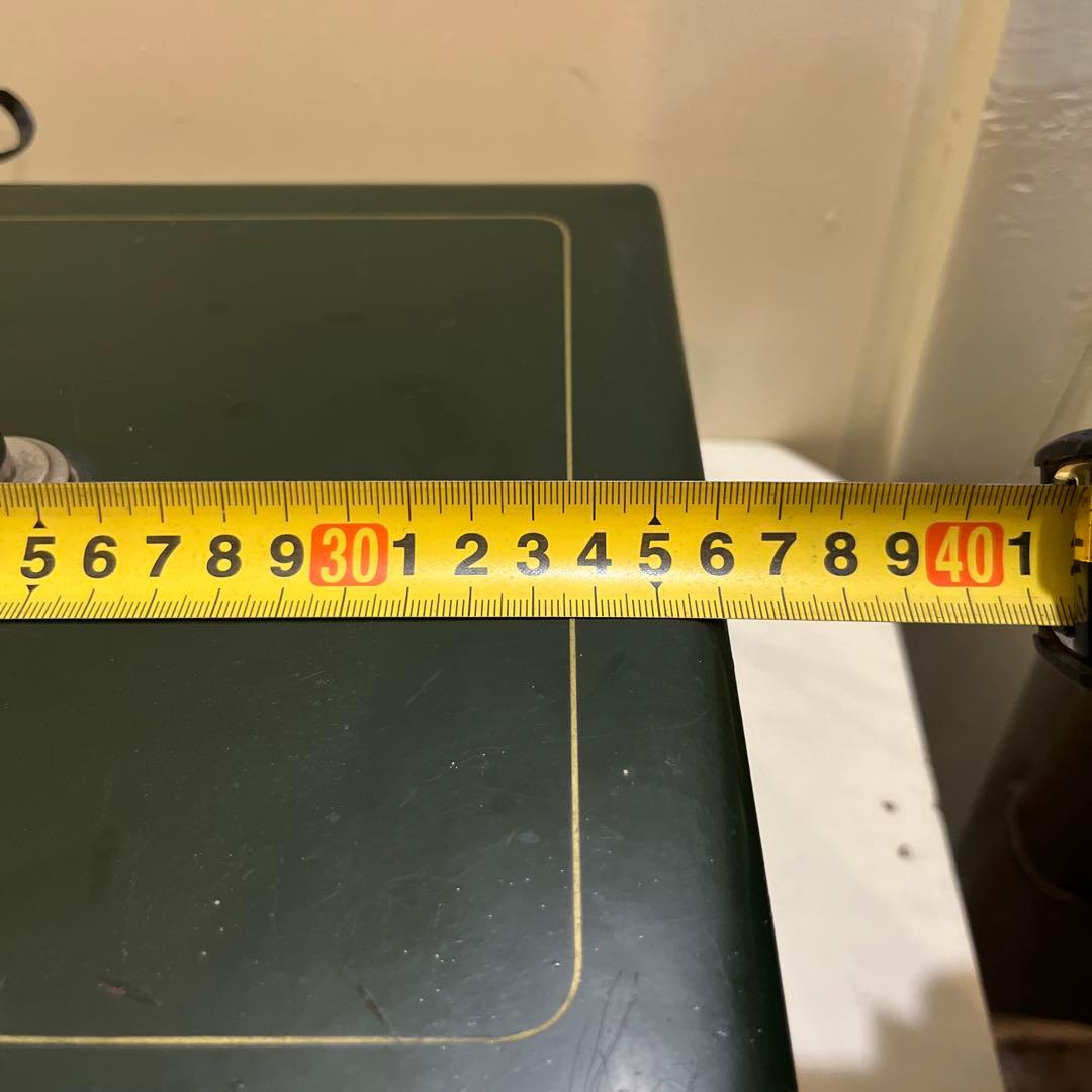 ALPS 手提げ金庫 昭和レトロ アンティーク 鍵あり