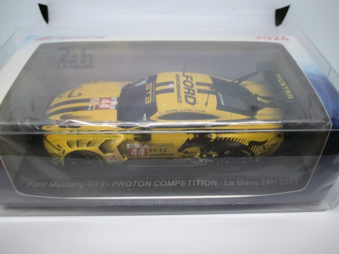 スパーク 1/43 フォード マスタング GT3 #44 ルマン24h 2024
