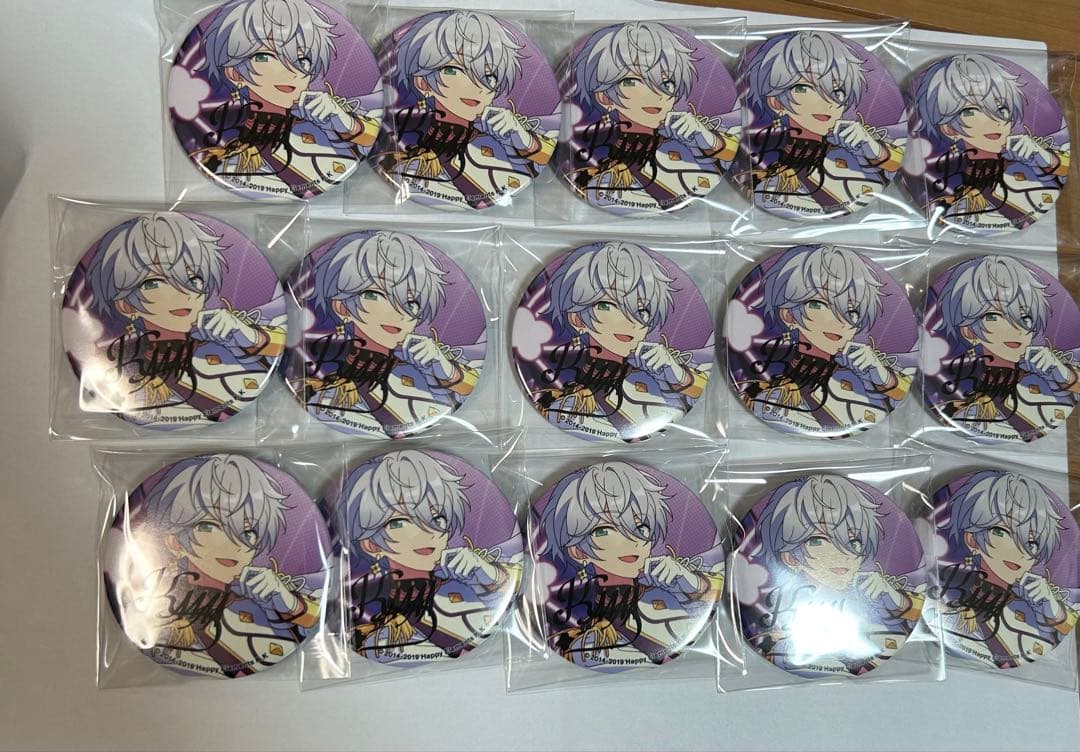 あんスタ 名都神無 カンナ ポートレート缶バッジ　15個セット　①