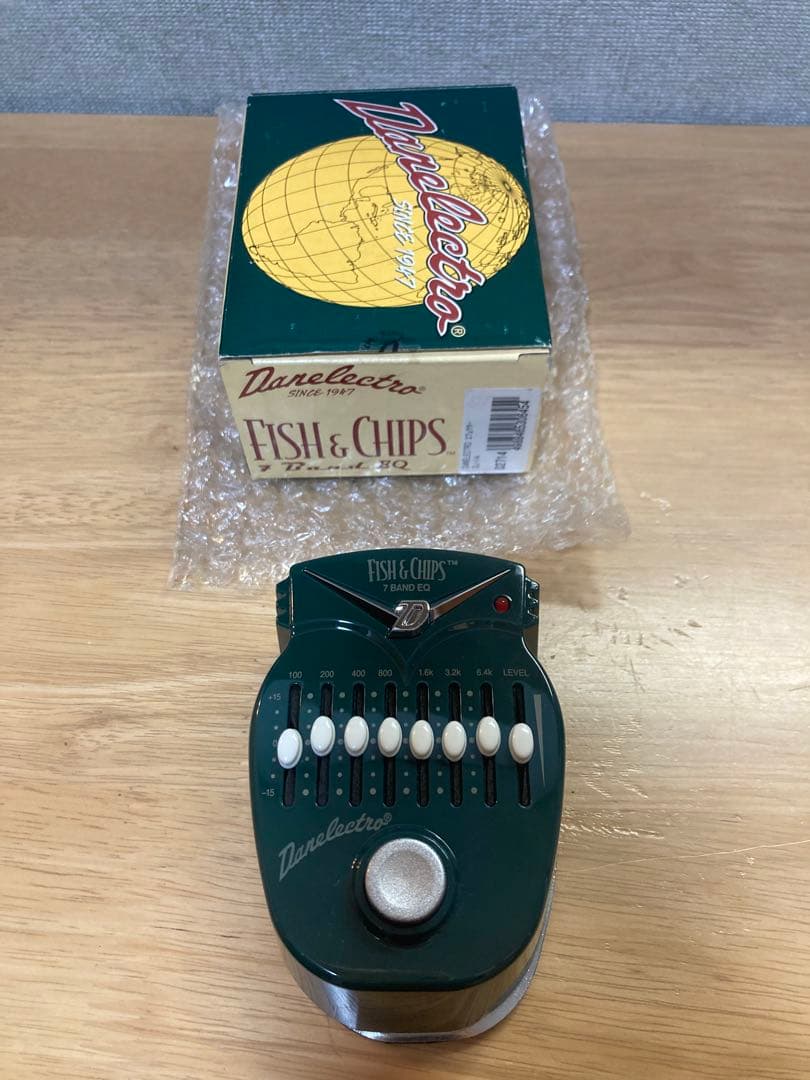 希少Danelectro Fish & ChipsギターエフェクターDJ-14