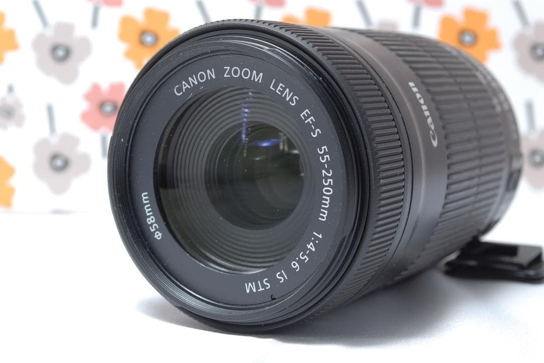 ❤Canon EF-S 55-250mm IS STM❤とても美品❤望遠レンズ❤