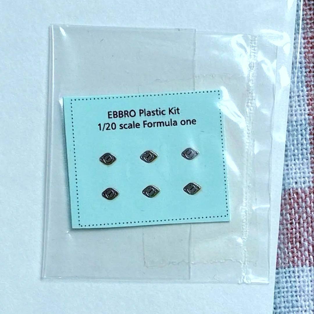 絶版 エブロ 1/20 ロータス 72E・フォード w/カルトグラフデカール