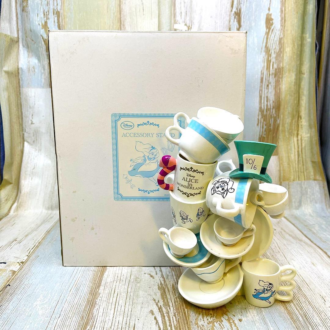 不思議の国のアリス フィギュア アクセサリースタンド 小物入れ